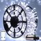 500 LED White Christmas Lights, 8 Modes 163ft Waterproof Christmas Light Outdoor Plug in with Remote Control, Clear Wire String Lights for Tree Outside
